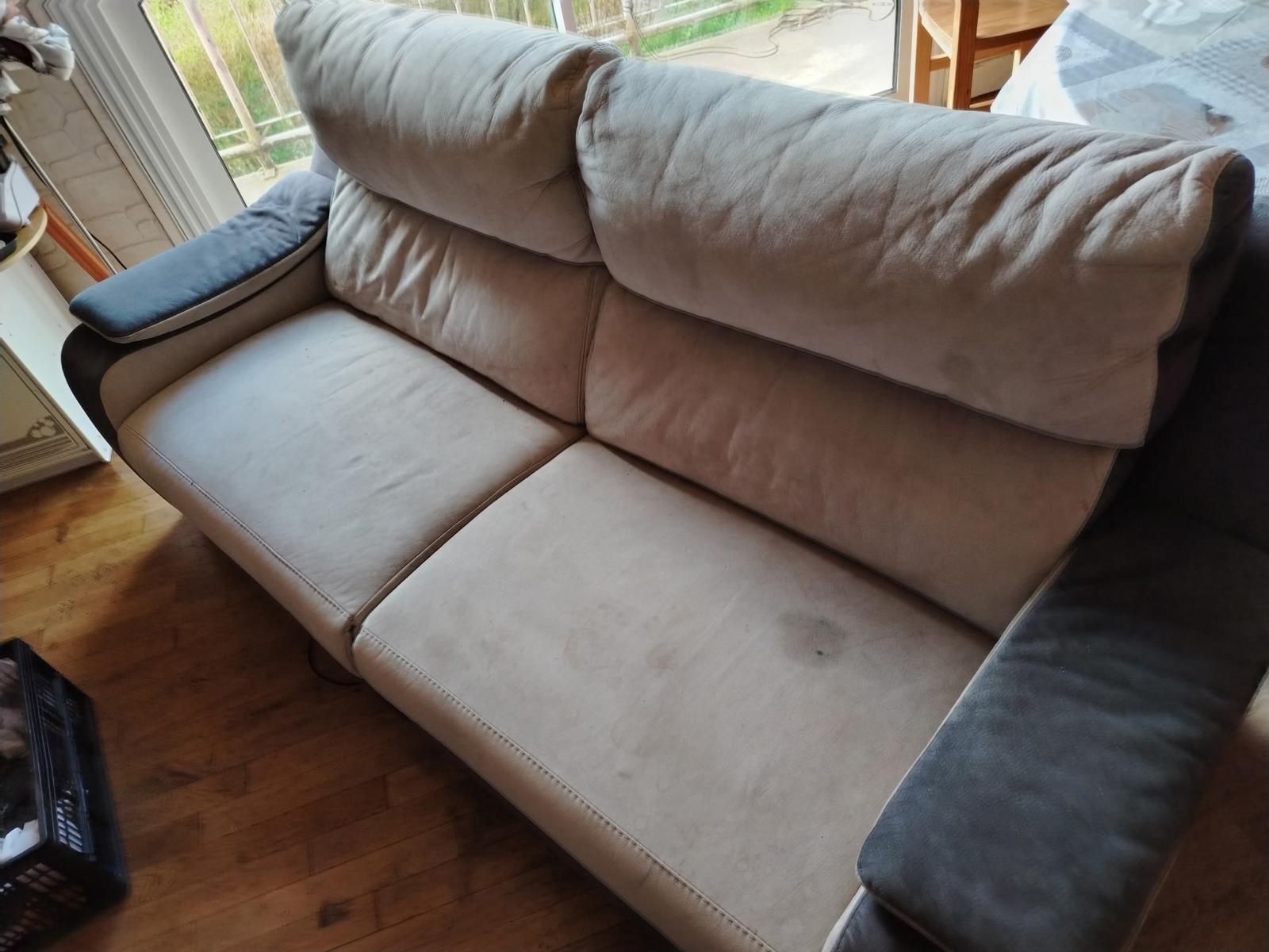 Fauteuil avant nettoyage